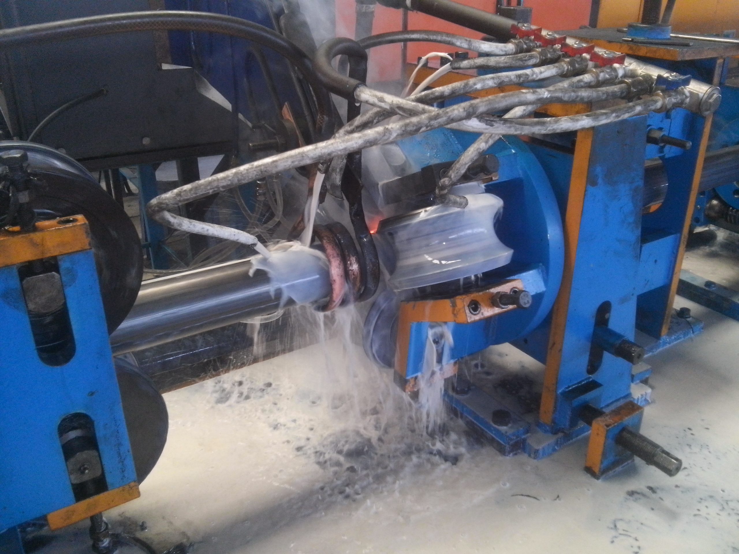 جوش درز لوله 4 اینچ